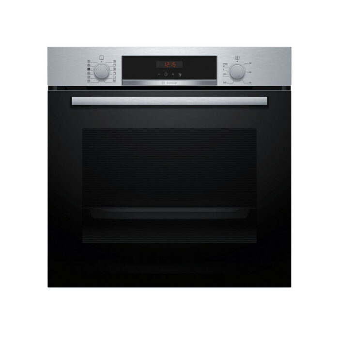Bosch HQA534BS3B Series 4 Built In Electric Single Oven 60cm Stainless Steel - Image 1
