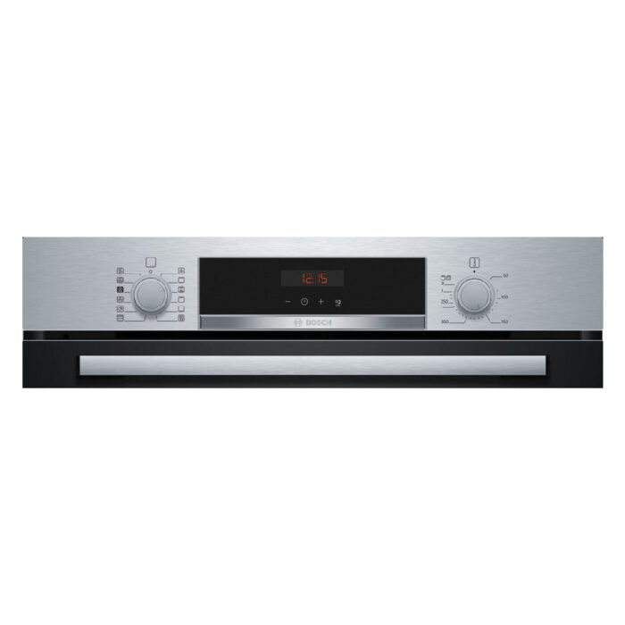 Bosch HQA534BS3B Series 4 Built In Electric Single Oven 60cm Stainless Steel - Image 2