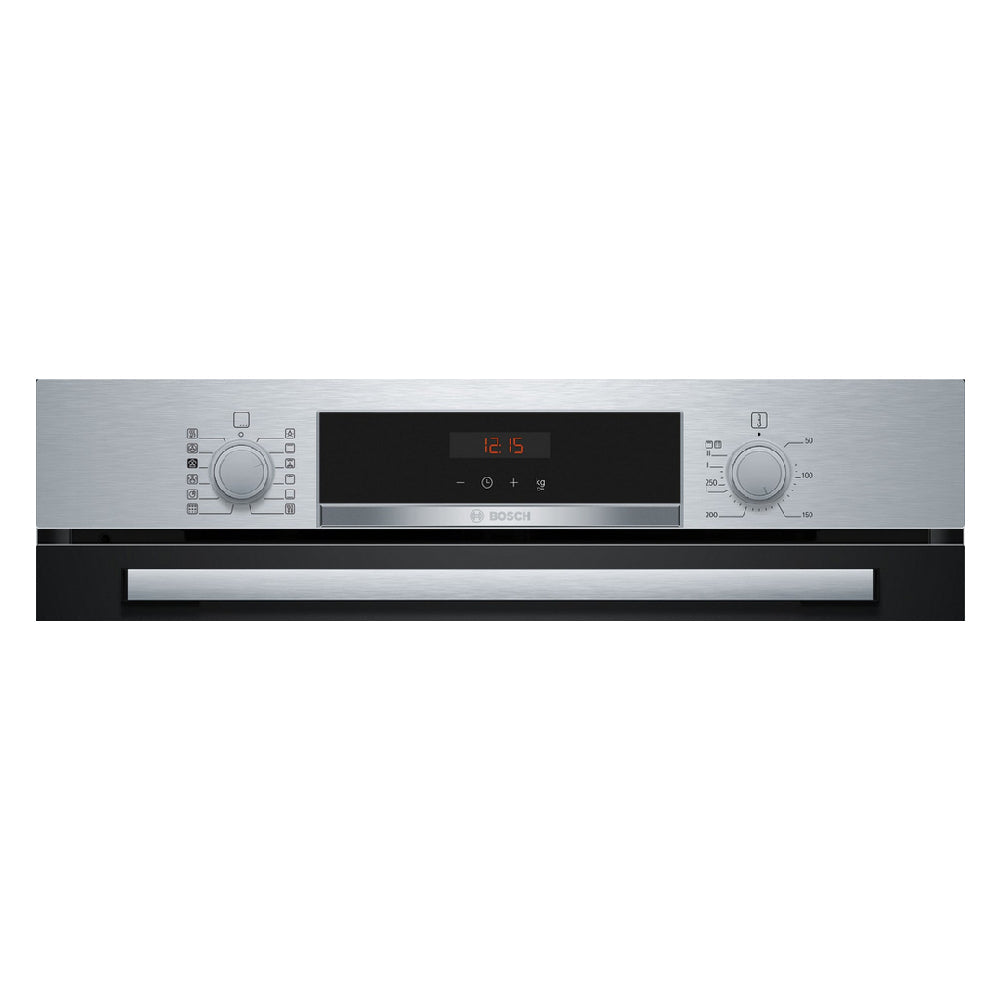 bosch-hqa534bs3b-series-4-built-in-electric-single-oven-60cm-stainless-steel-1082392078 Bosch HQA534BS3B Series 4 Built In Electric Single Oven 60cm Stainless Steel - Image 2