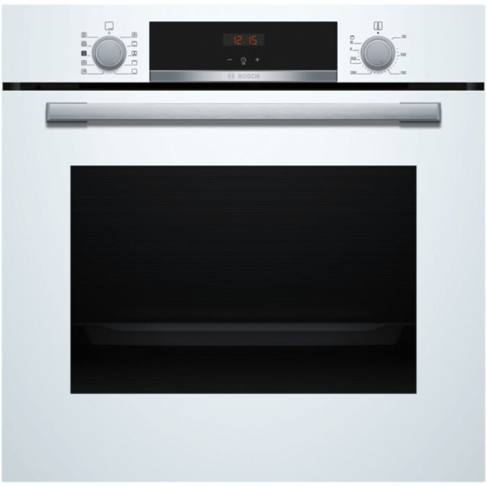 Bosch HQA534BW3B Series 4 71L Built-In Electric Single Oven White - A+ Rated - Image 1