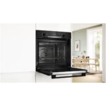 Bosch HQA574BB3B Series 4 71L Built-In Electric Single Pyrolytic Oven Black - A+ Rated - Image 5
