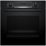 Bosch HQA574BB3B Series 4 71L Built-In Electric Single Pyrolytic Oven Black - A+ Rated