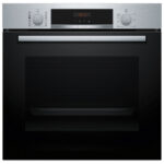 Bosch HQA574BS3B Series 4 Built In Electric Single Oven 60cm Stainless Steel