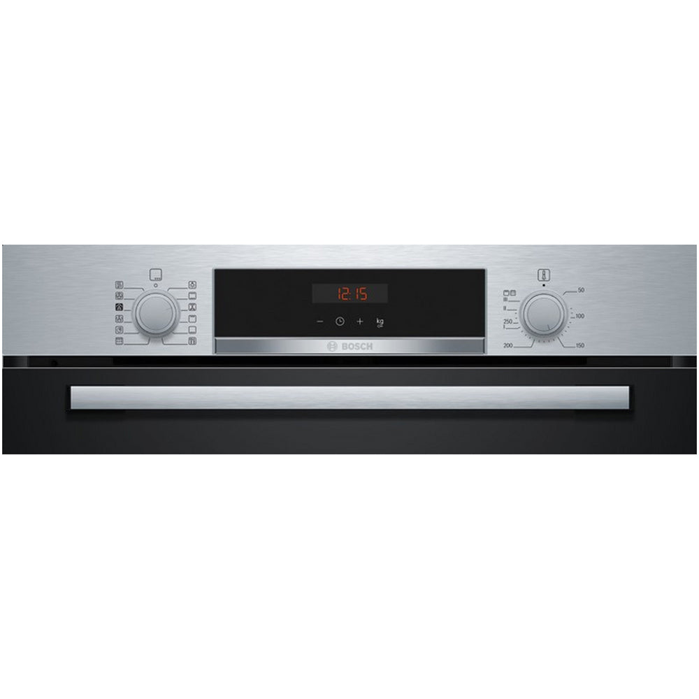 bosch-hqa574bs3b-series-4-built-in-electric-single-oven-60cm-stainless-steel-1082392091 Bosch HQA574BS3B Series 4 Built In Electric Single Oven 60cm Stainless Steel - Image 2