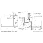 Bosch HRG7764B1B Series 8 Pyrolytic Built in Single Electric Oven with Added Steam Funtion and Air Fry in Black - Image 8