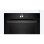 Bosch HRG7764B1B Series 8 Pyrolytic Built in Single Electric Oven with Added Steam Funtion and Air Fry in Black - Image 3