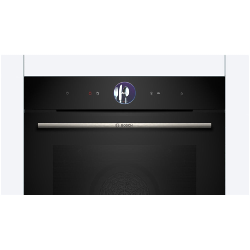 bosch-hrg7764b1b-series-8-pyrolytic-built-in-single-electric-oven-with-added-steam-funtion-and-air-fry-in-black-1168099087 Bosch HRG7764B1B Series 8 Pyrolytic Built in Single Electric Oven with Added Steam Funtion and Air Fry in Black - Image 3