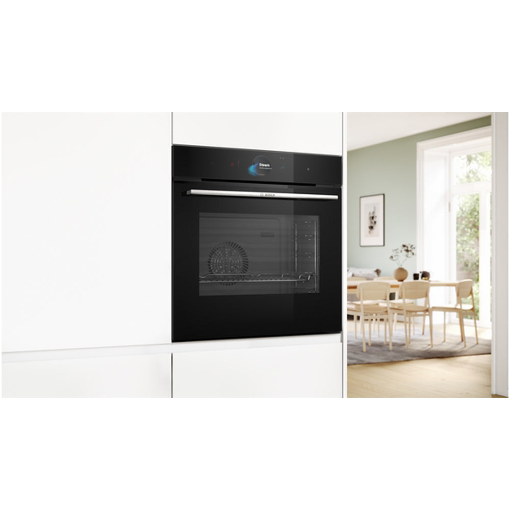 bosch-hsg7584b1-series-8-71l-built-in-electric-single-oven-black-a-rated-1178550798 Bosch HSG7584B1 Series 8 71L Built-In Electric Single Oven Black - A+ Rated - Image 3