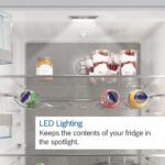 Bosch KAD93AIERG Series 6 Plumbed American Fridge Freezer Stainless Steel - E Rated - Image 9