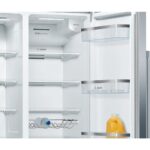 Bosch KAD93AIERG Series 6 Plumbed American Fridge Freezer Stainless Steel - E Rated - Image 4