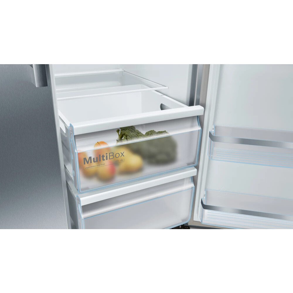 bosch-kad93aierg-series-6-plumbed-american-fridge-freezer-stainless-steel-e-rated-stainless-steel-1177469123 Bosch KAD93AIERG Series 6 Plumbed American Fridge Freezer Stainless Steel - E Rated - Image 5