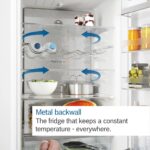 Bosch KFD96APEA Series 6 Plumbed Frost Free American Fridge Freezer Stainless Steel - E Rated - Image 10