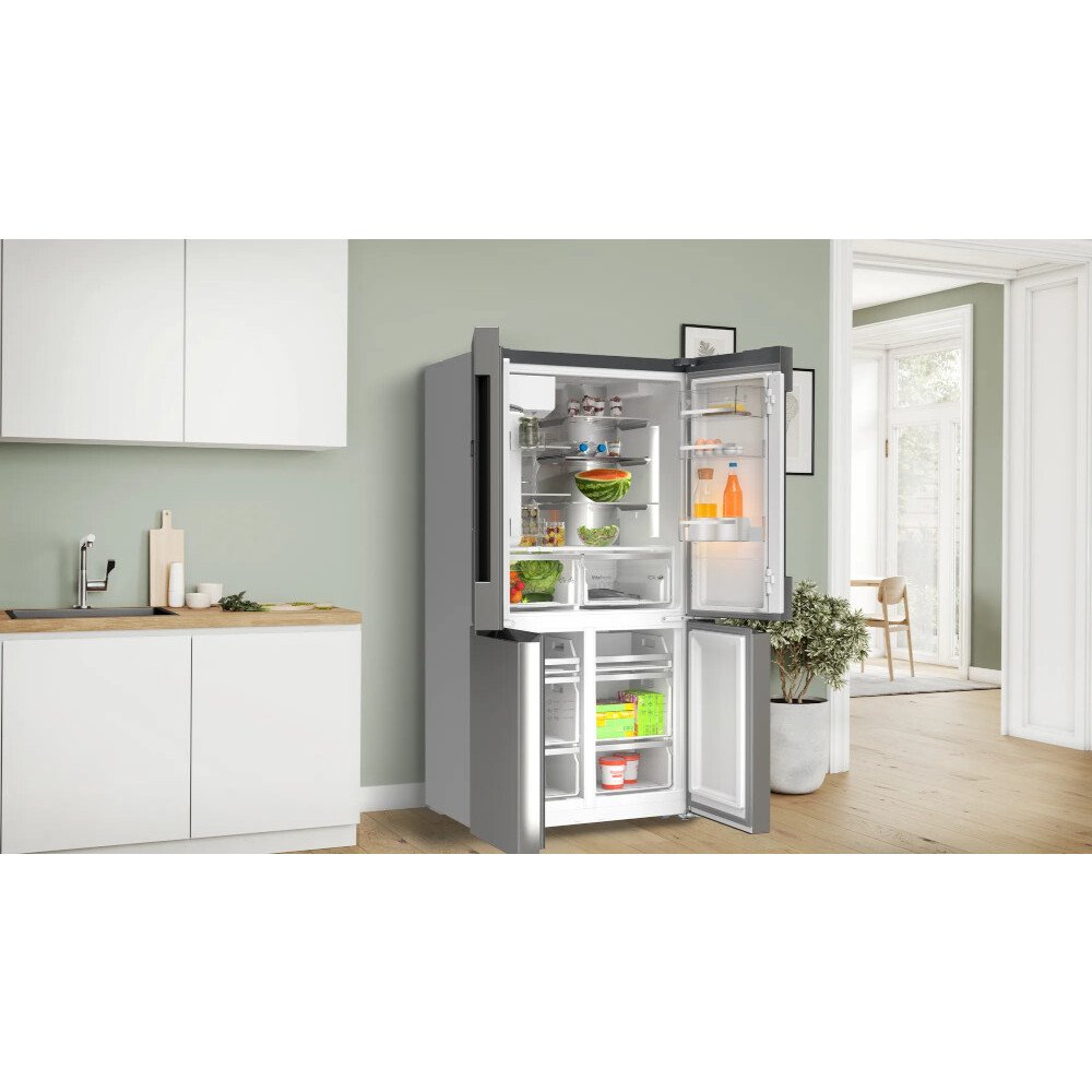 bosch-kfd96apea-series-6-plumbed-frost-free-american-fridge-freezer-stainless-steel-e-rated-1180618531 Bosch KFD96APEA Series 6 Plumbed Frost Free American Fridge Freezer Stainless Steel - E Rated - Image 9