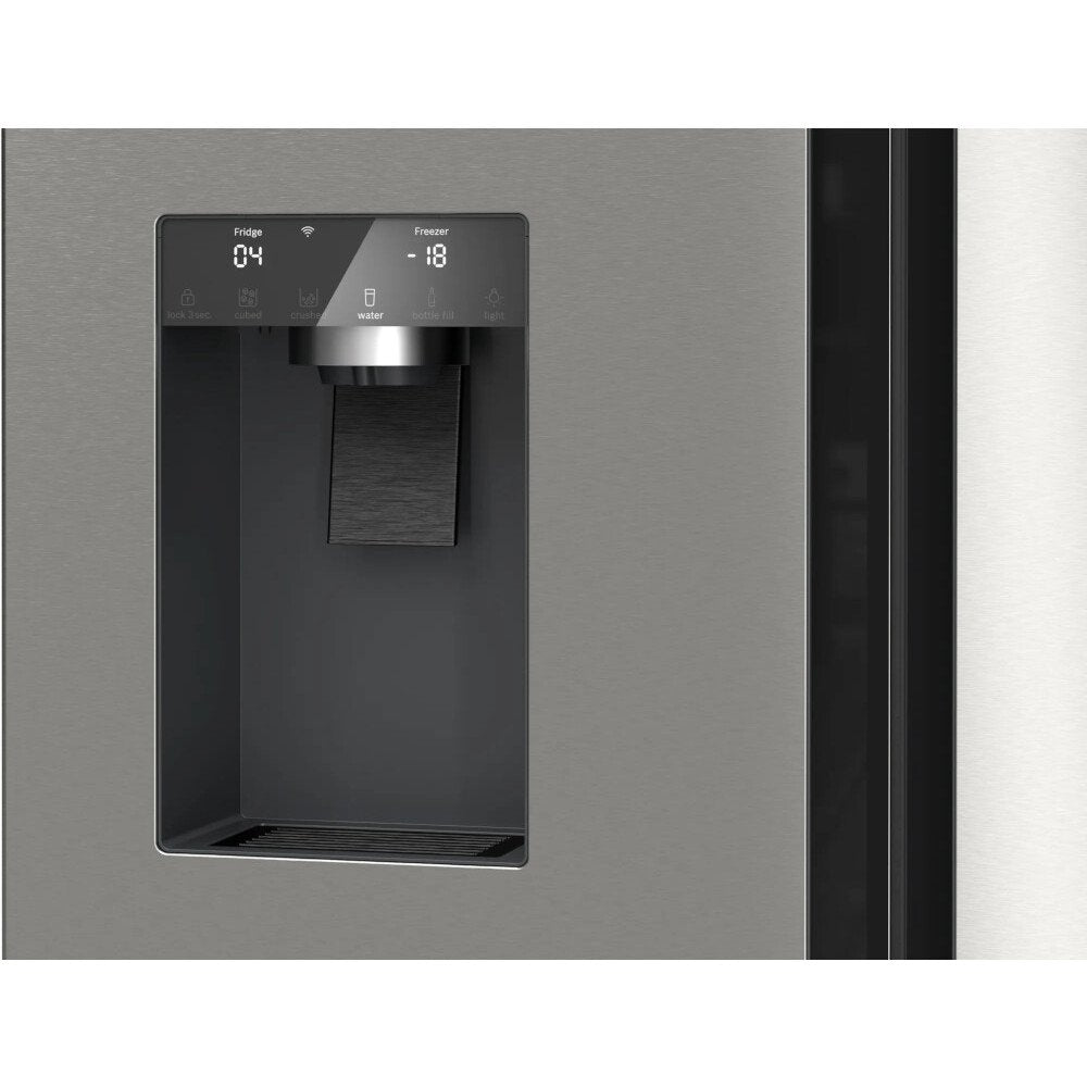 bosch-kfd96apea-series-6-plumbed-frost-free-american-fridge-freezer-stainless-steel-e-rated-1180618534 Bosch KFD96APEA Series 6 Plumbed Frost Free American Fridge Freezer Stainless Steel - E Rated - Image 6