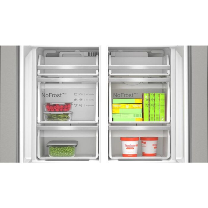 Bosch KFD96APEA Series 6 Plumbed Frost Free American Fridge Freezer Stainless Steel - E Rated - Image 5