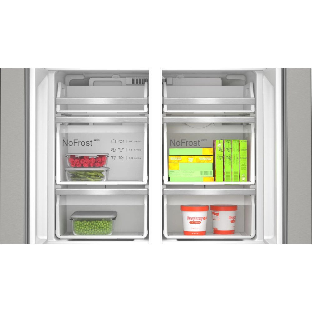 bosch-kfd96apea-series-6-plumbed-frost-free-american-fridge-freezer-stainless-steel-e-rated-1180618535 Bosch KFD96APEA Series 6 Plumbed Frost Free American Fridge Freezer Stainless Steel - E Rated - Image 5