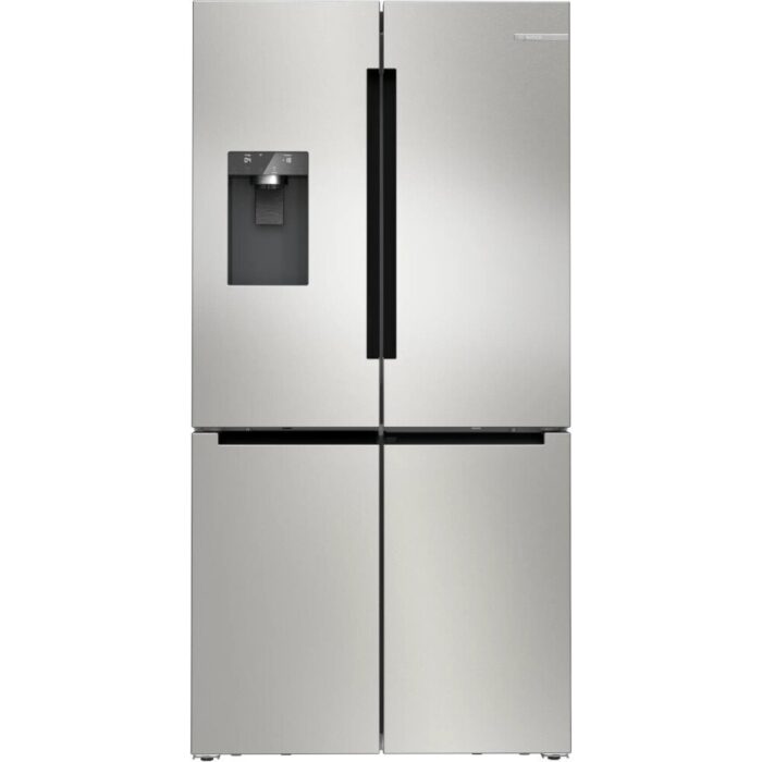 Bosch KFD96APEA Series 6 Plumbed Frost Free American Fridge Freezer Stainless Steel - E Rated - Image 1