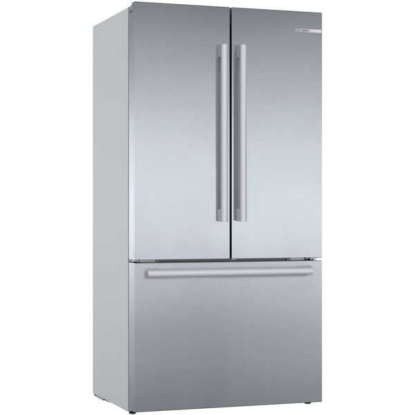 bosch-kff96piep-series-8-frost-free-american-fridge-freezer-stainless-steel-1082392170 Bosch KFF96PIEP Series 8 Frost Free American Fridge Freezer Stainless Steel - Image 1