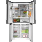 Bosch KFI96APEAG Series 6 Wifi Connected Non-Plumbed Frost Free American Fridge Freezer Stainless Steel - E Rated - Image 2