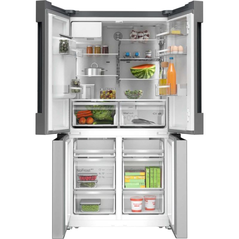 bosch-kfi96apeag-series-6-wifi-connected-non-plumbed-frost-free-american-fridge-freezer-stainless-steel-e-rated-1177503409 Bosch KFI96APEAG Series 6 Wifi Connected Non-Plumbed Frost Free American Fridge Freezer Stainless Steel - E Rated - Image 2