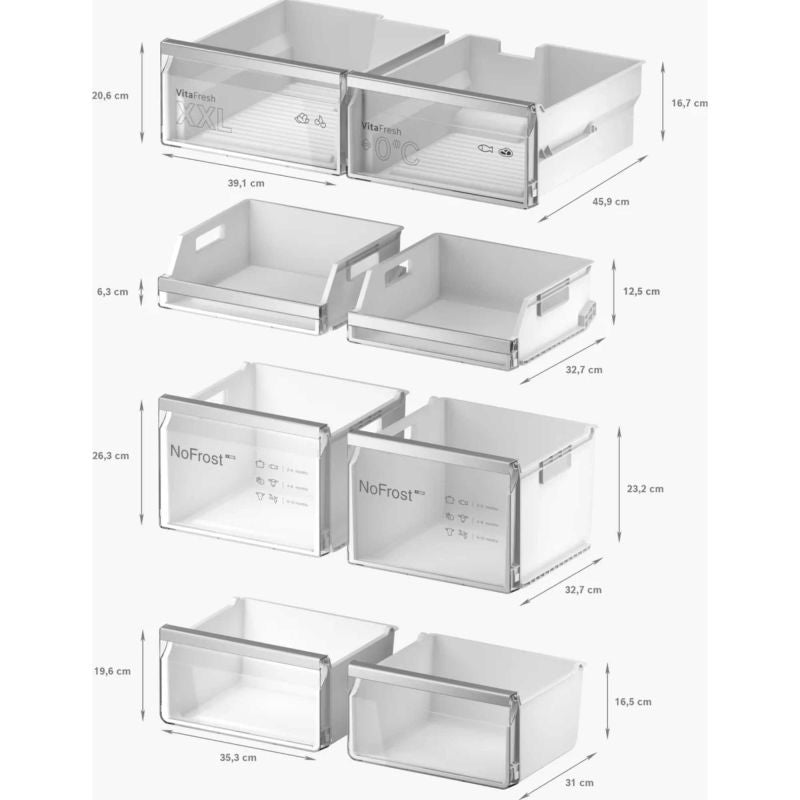 bosch-kfi96apeag-series-6-wifi-connected-non-plumbed-frost-free-american-fridge-freezer-stainless-steel-e-rated-1177503410 Bosch KFI96APEAG Series 6 Wifi Connected Non-Plumbed Frost Free American Fridge Freezer Stainless Steel - E Rated - Image 8