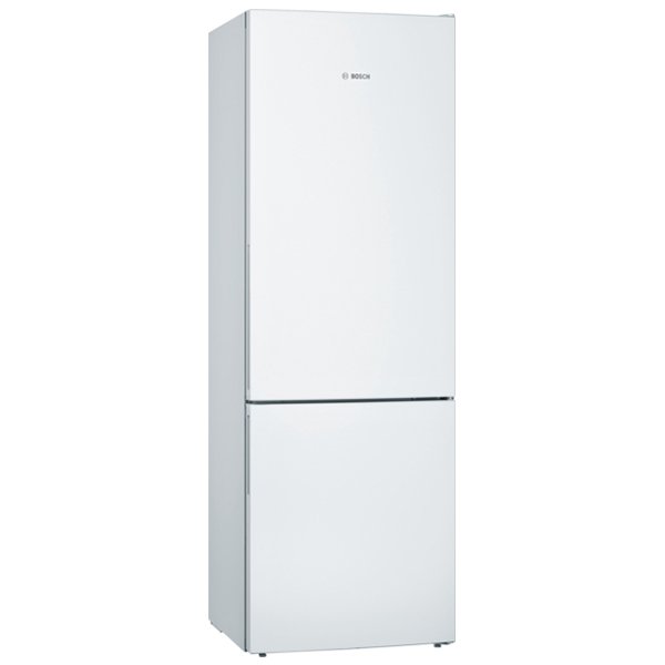 bosch-kge49awcag-series-6-freestanding-low-frost-fridge-freezer-white-1082392188 Bosch KGE49AWCAG Series 6 Freestanding Low Frost Fridge Freezer White - Image 1