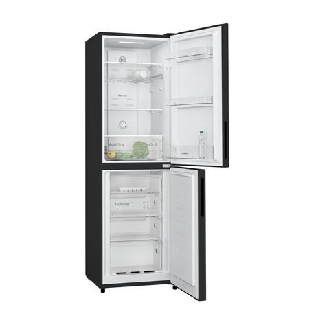 bosch-kgn27nbeag-series-2-frost-free-fridge-freezer-black-1082392190 Bosch KGN27NBEAG Series 2 Frost Free Fridge Freezer Black - Image 2