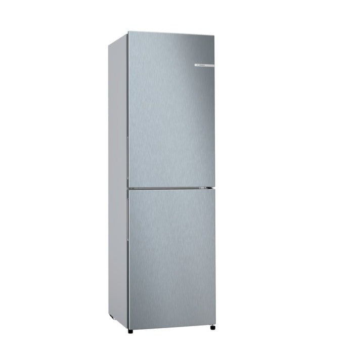 bosch-kgn27nleag-series-2-frost-free-fridge-freezer-silver-silver-1082392191 Bosch KGN27NLEAG Series 2 Frost Free Fridge Freezer Silver - Image 1