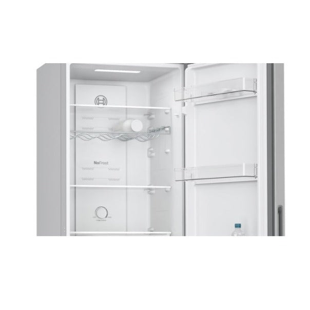 bosch-kgn27nleag-series-2-frost-free-fridge-freezer-silver-silver-1082392198 Bosch KGN27NLEAG Series 2 Frost Free Fridge Freezer Silver - Image 4