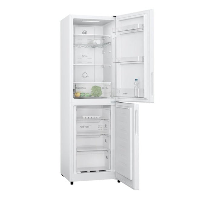 bosch-kgn27nweag-series-2-frost-free-freestanding-fridge-freezer-white-1082392217 Bosch KGN27NWEAG Series 2 Frost Free Freestanding Fridge Freezer White - Image 2