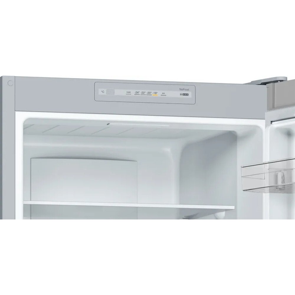 bosch-kgn33nlebg-series-2-freestanding-no-frost-fridge-freezer-stainless-steel-1126526358 Bosch KGN33NLEBG Series 2 Freestanding No Frost Fridge Freezer Stainless Steel - Image 3