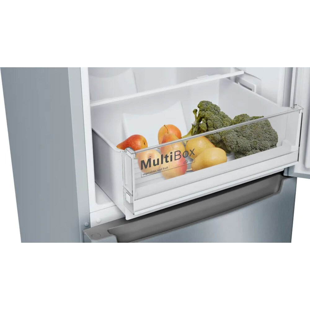 bosch-kgn33nlebg-series-2-freestanding-no-frost-fridge-freezer-stainless-steel-1126526360 Bosch KGN33NLEBG Series 2 Freestanding No Frost Fridge Freezer Stainless Steel - Image 5