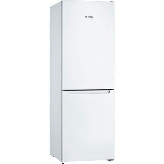 bosch-kgn33nweag-60cm-frost-free-fridge-freezer-white-white-1082392229 Bosch KGN33NWEAG 60cm Frost Free Fridge Freezer White - Image 1