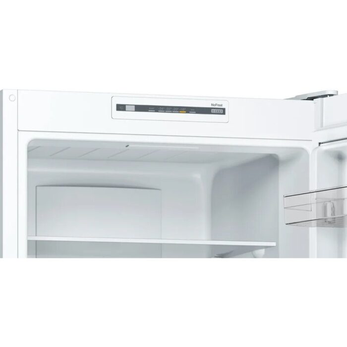 Bosch KGN33NWEBG Series 2 Freestanding No Frost Fridge Freezer White - E Rated - Image 3