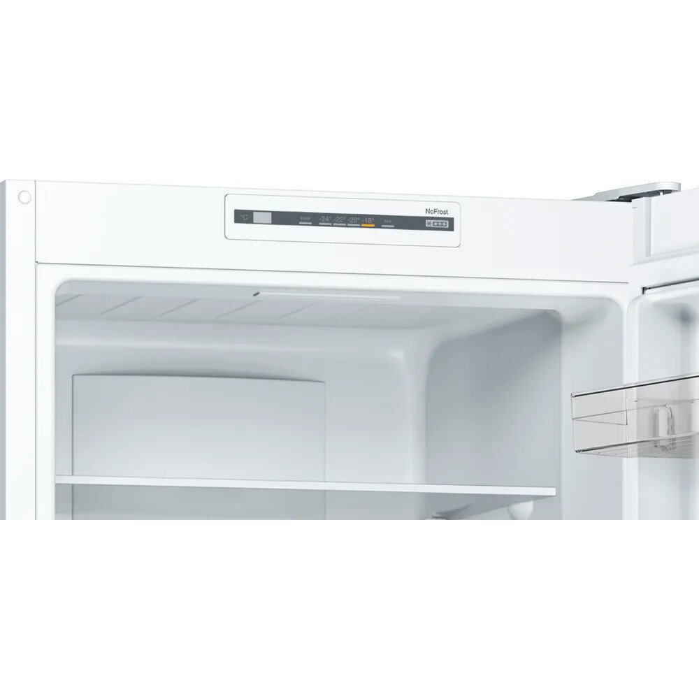 bosch-kgn33nwebg-series-2-freestanding-no-frost-fridge-freezer-white-e-rated-1177503448 Bosch KGN33NWEBG Series 2 Freestanding No Frost Fridge Freezer White - E Rated - Image 3