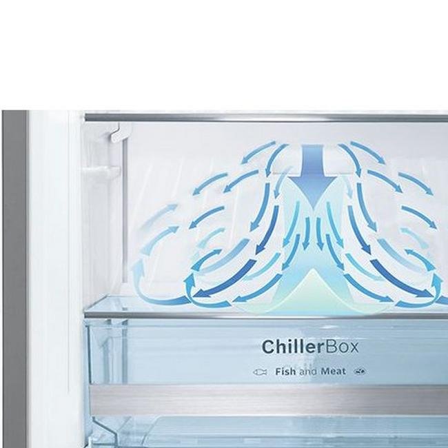 bosch-kgn34nweag-frost-free-fridge-freezer-white-white-1082392240 Bosch KGN34NWEAG Frost Free Fridge Freezer White - Image 2