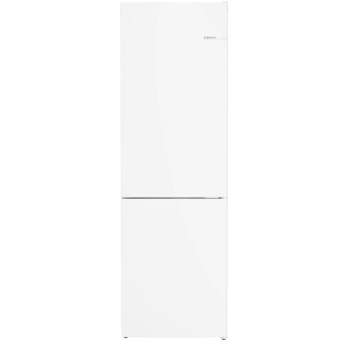 Bosch KGN362WDFG Series 4 Freestanding 60cm Frost Free Fridge Freezer White - Image 1