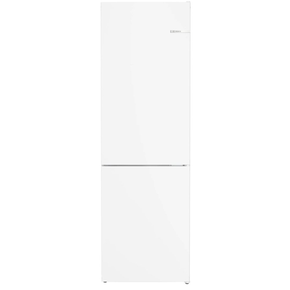 bosch-kgn362wdfg-series-4-freestanding-60cm-frost-free-fridge-freezer-white-1125662821 Bosch KGN362WDFG Series 4 Freestanding 60cm Frost Free Fridge Freezer White - Image 1