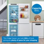 Bosch KGN362WDFG Series 4 Freestanding 60cm Frost Free Fridge Freezer White - Image 9