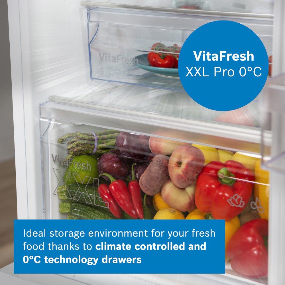 bosch-kgn362wdfg-series-4-freestanding-60cm-frost-free-fridge-freezer-white-1125662827 Bosch KGN362WDFG Series 4 Freestanding 60cm Frost Free Fridge Freezer White - Image 14
