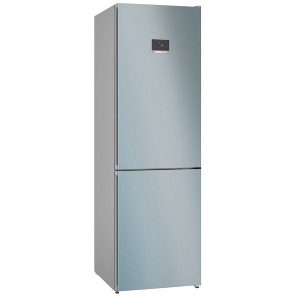 bosch-kgn367ldf-serie-4-free-standing-fridge-freezer-with-freezer-at-bottom-186-x-60-cm-inox-look-1082392268 Bosch KGN367LDF Serie 4 Free-standing fridge-freezer with freezer at bottom 186 x 60 cm Inox-look - Image 1