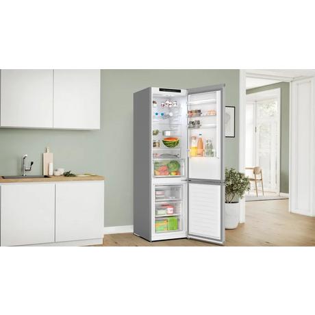 bosch-kgn392laf-series-4-60cm-no-frost-fridge-freezer-stainless-steel-1082392280 Bosch KGN392LAF Series 4  60cm No Frost Fridge Freezer Stainless Steel - Image 3