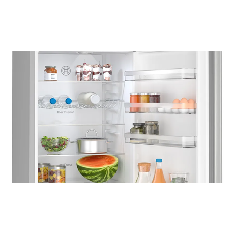 bosch-kgn392laf-series-4-60cm-no-frost-fridge-freezer-stainless-steel-1082392282 Bosch KGN392LAF Series 4  60cm No Frost Fridge Freezer Stainless Steel - Image 5