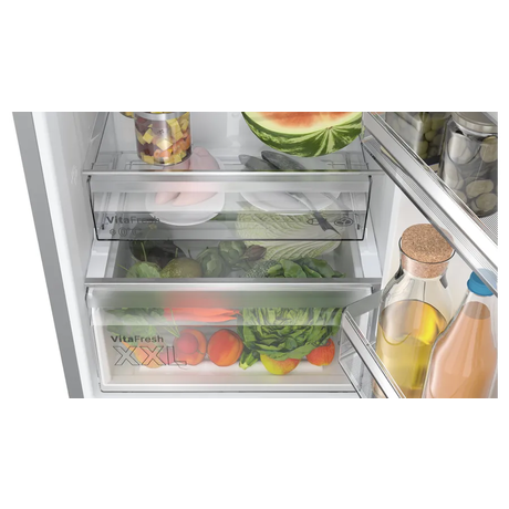 bosch-kgn392laf-series-4-60cm-no-frost-fridge-freezer-stainless-steel-1082392284 Bosch KGN392LAF Series 4  60cm No Frost Fridge Freezer Stainless Steel - Image 6