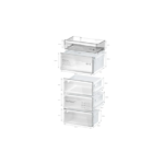 Bosch KGN392LAF Series 4  60cm No Frost Fridge Freezer Stainless Steel - Image 9