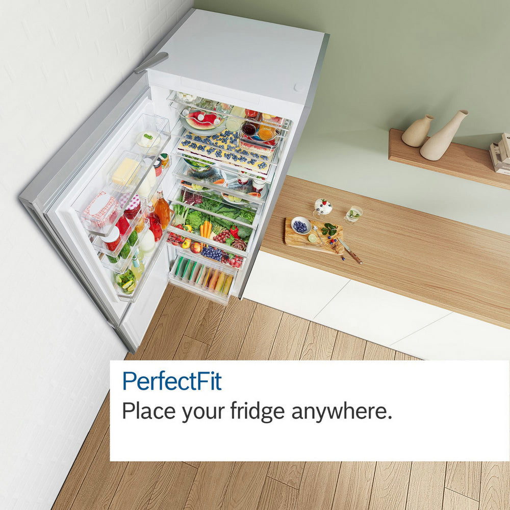bosch-kgn392lafg-series-4-freestanding-fridge-freezer-60cm-no-frost-stainless-steel-1088046353 Bosch KGN392LAFG Series 4 Freestanding Fridge Freezer 60cm No Frost Stainless Steel - Image 6
