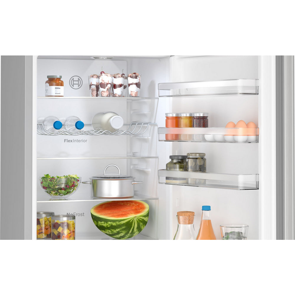 bosch-kgn392lafg-series-4-freestanding-fridge-freezer-60cm-no-frost-stainless-steel-1088046354 Bosch KGN392LAFG Series 4 Freestanding Fridge Freezer 60cm No Frost Stainless Steel - Image 7