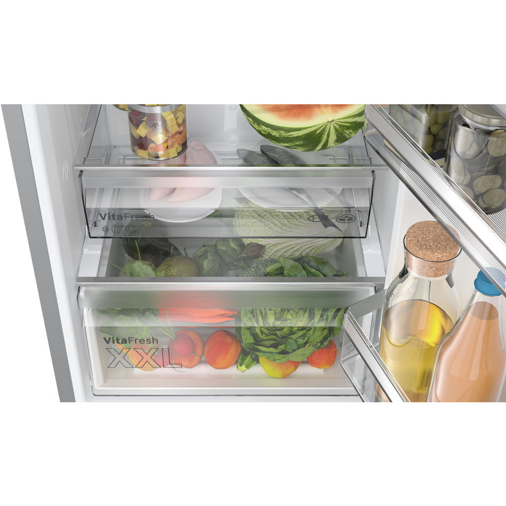bosch-kgn392lafg-series-4-freestanding-fridge-freezer-60cm-no-frost-stainless-steel-1088046355 Bosch KGN392LAFG Series 4 Freestanding Fridge Freezer 60cm No Frost Stainless Steel - Image 8