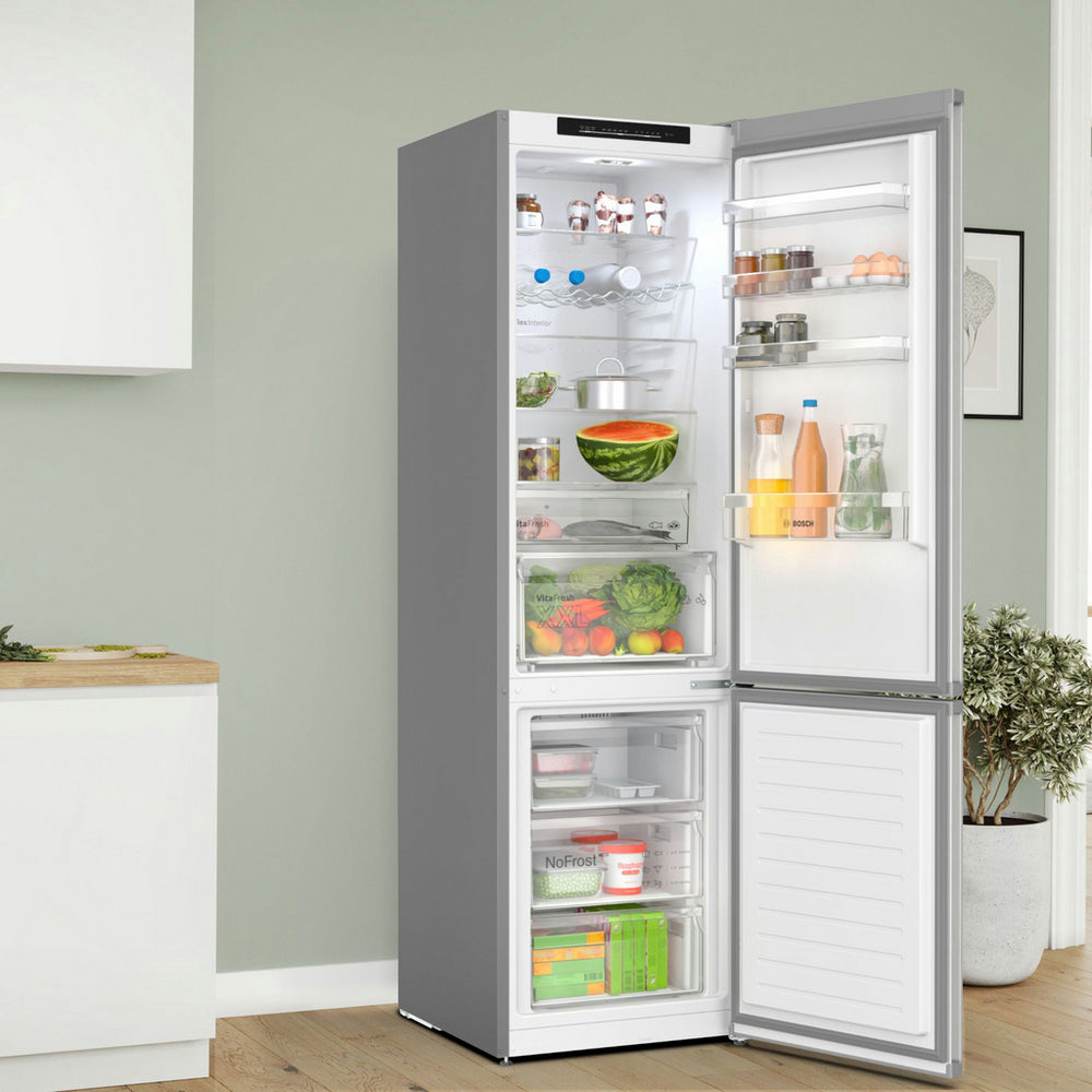 bosch-kgn392lafg-series-4-freestanding-fridge-freezer-60cm-no-frost-stainless-steel-1088046363 Bosch KGN392LAFG Series 4 Freestanding Fridge Freezer 60cm No Frost Stainless Steel - Image 15