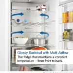 Bosch KGN392LAGG Series 4 60cm Total No Frost Fridge Freezer Stainless Steel - Image 8